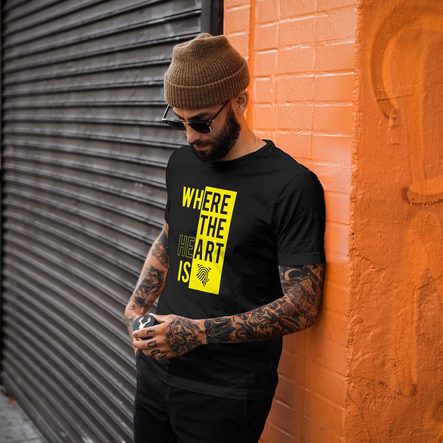 Black Heavyweight T-Shirt – Timeless & Bold